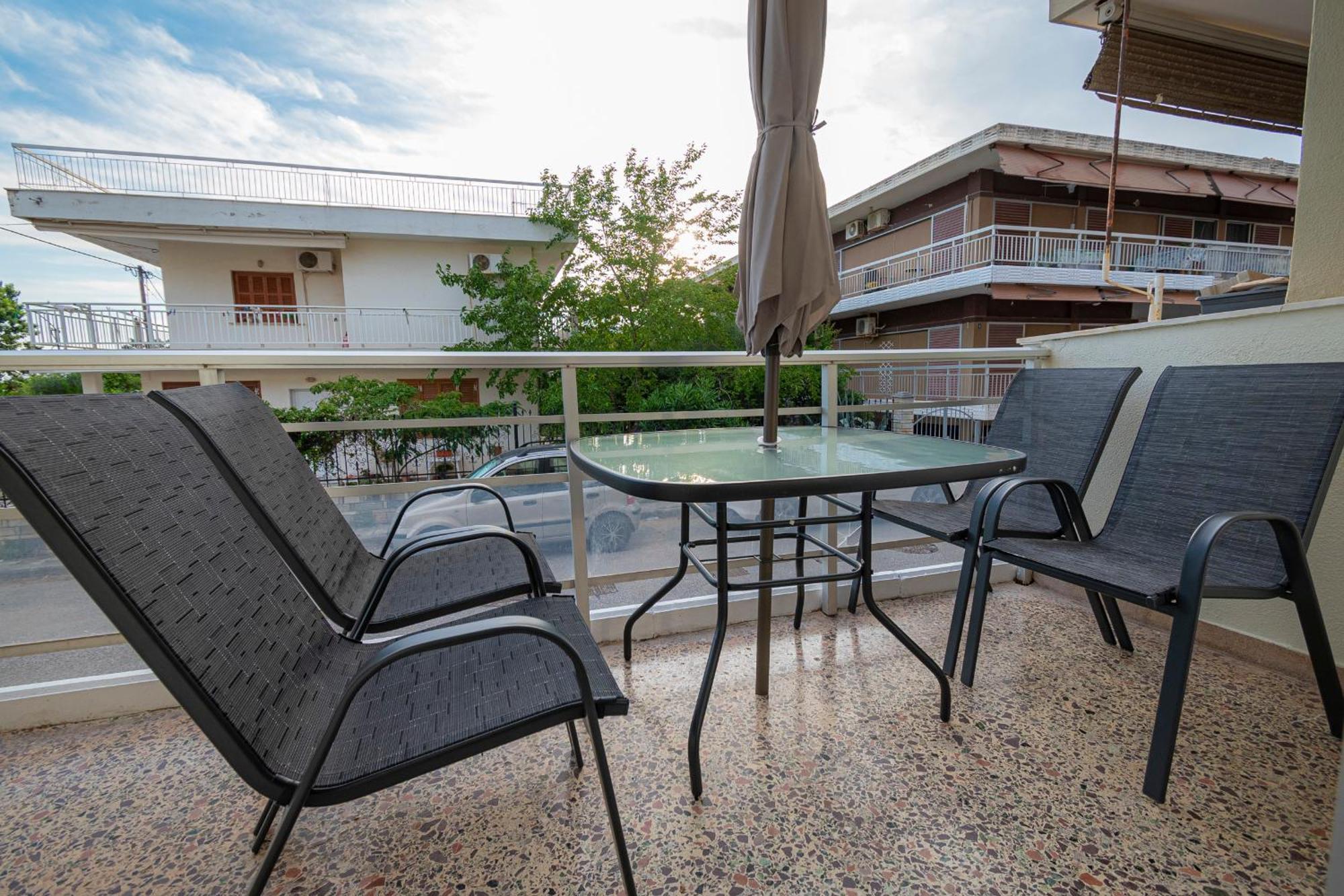 Apartment Happy Ellen Seafront By Travel Pro Services - Nea Plagia Halkidiki